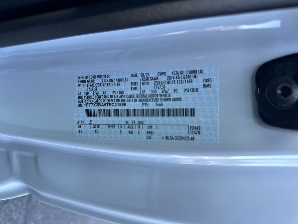 New 2026 Ford Super Duty F-250 SuperCab 8' Box XL
