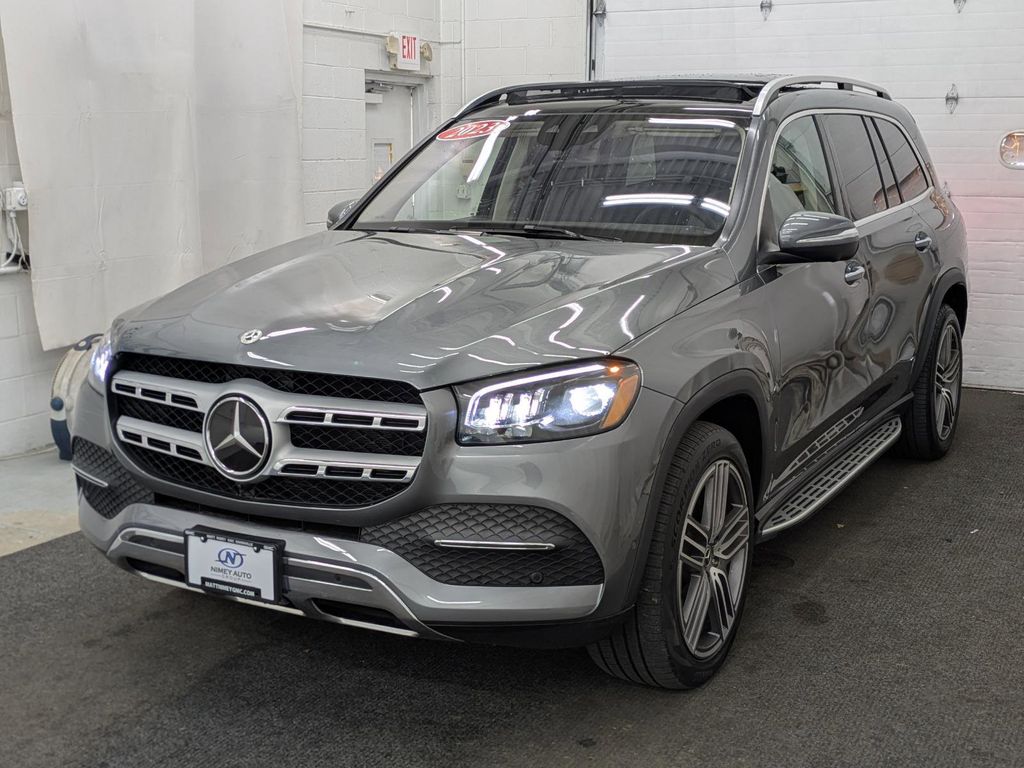 Selenite Gray Metallic 2023 Mercedes-Benz GLS 450 4MATIC SUV / Crossover All-Wheel Drive 9-Speed Automatic