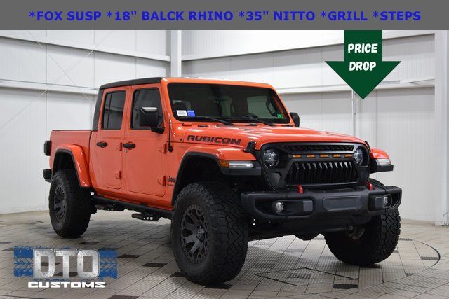 Punkn Metallic Clearcoat 2020 Jeep Gladiator Rubicon Crew Cab 4WD Pickup Truck Four-Wheel Drive 8-Speed Automatic
