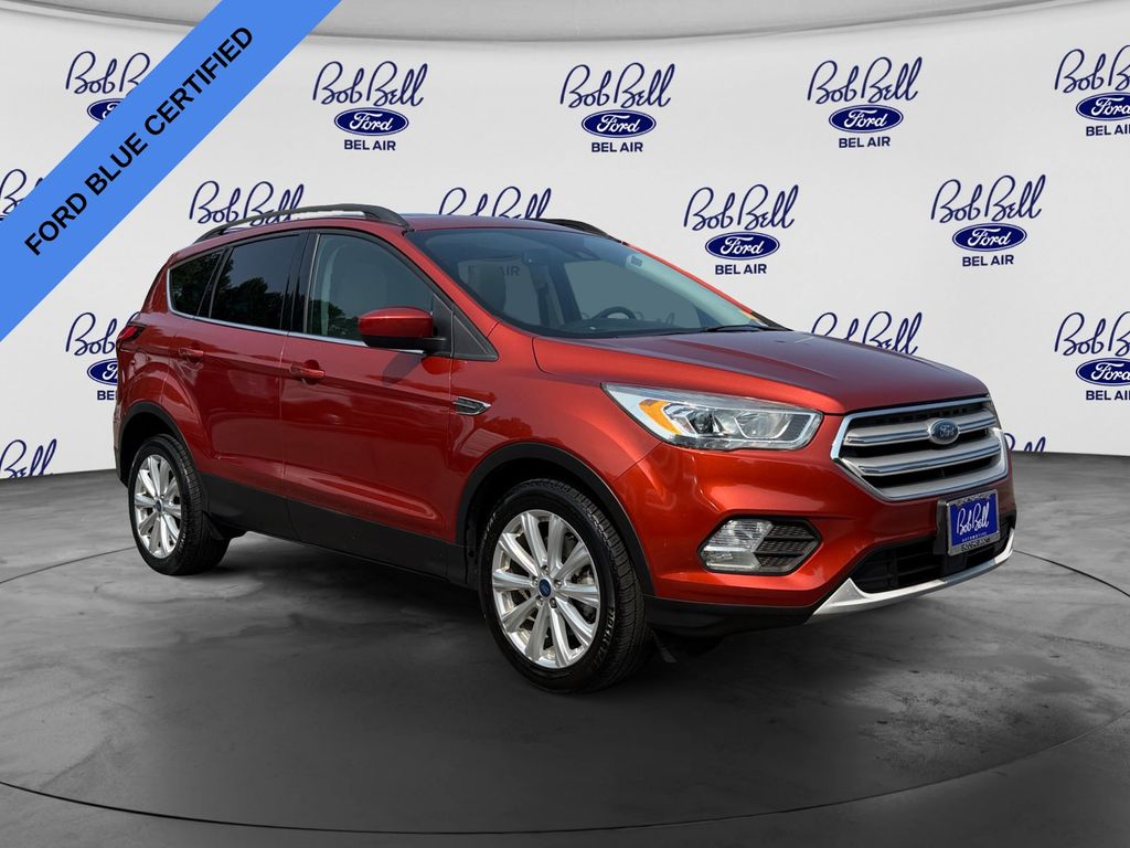 Orange Metallic 2019 Ford Escape SUV / Crossover All-Wheel Drive 6-Speed Automatic