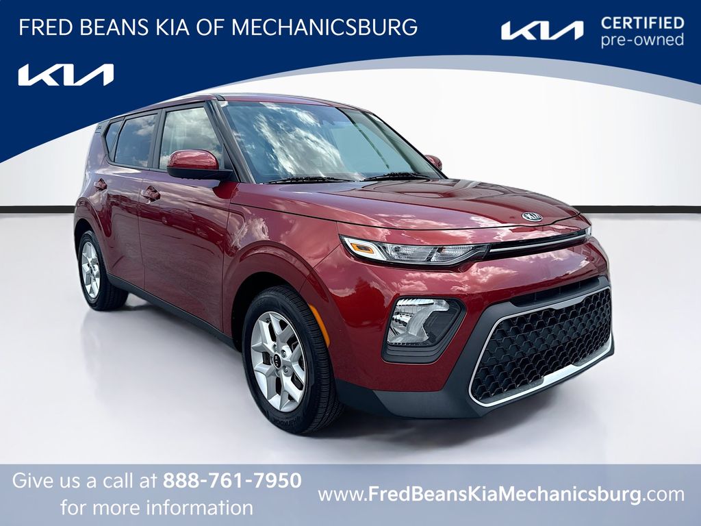 Mars Orange 2020 Kia Soul SUV / Crossover Front-Wheel Drive Continuously Variable Transmission