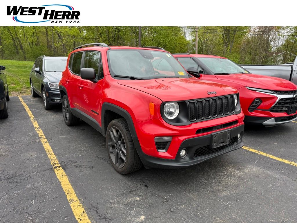 Pre-Owned 2021 Jeep Renegade 80th Edition 4D Sport Utility in