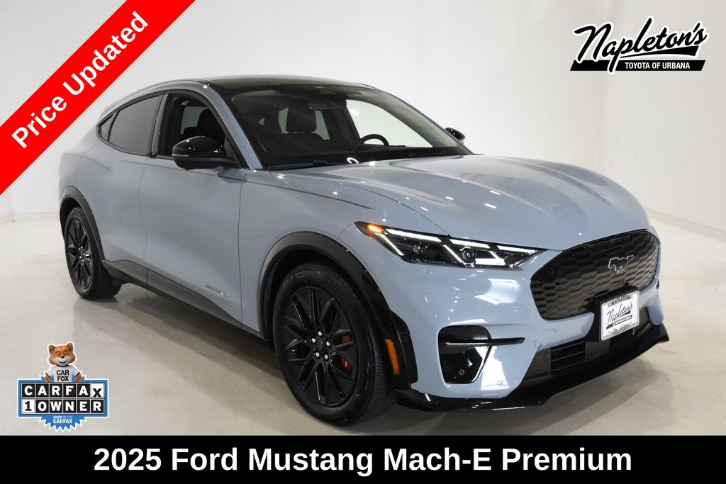 Glacier Gray Metallic TriCoat 2025 Ford Mustang Mach-E SUV / Crossover All-Wheel Drive Automatic