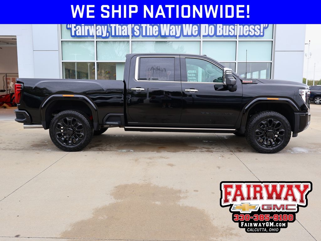 Onyx Black 2026 GMC Sierra 2500HD Pickup Truck Four-Wheel Drive Automatic