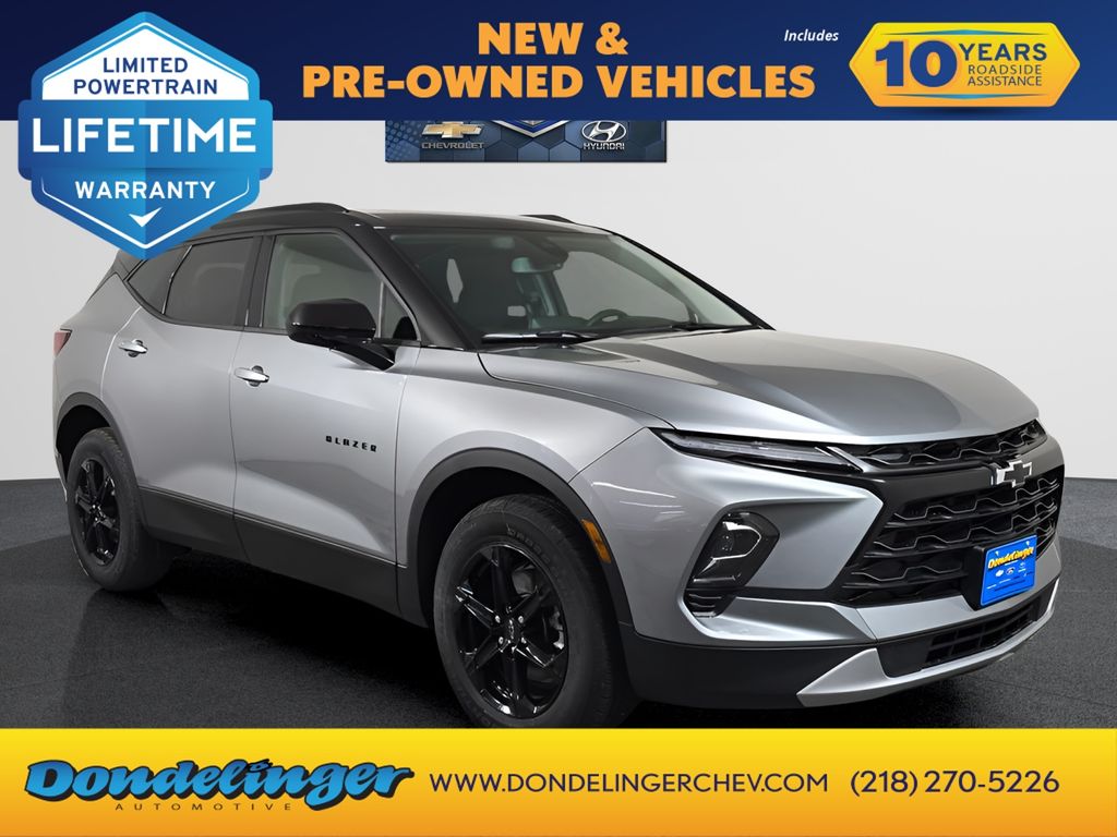 Sterling Gray Metallic 2026 Chevrolet Blazer SUV / Crossover 9-Speed Automatic Overdrive