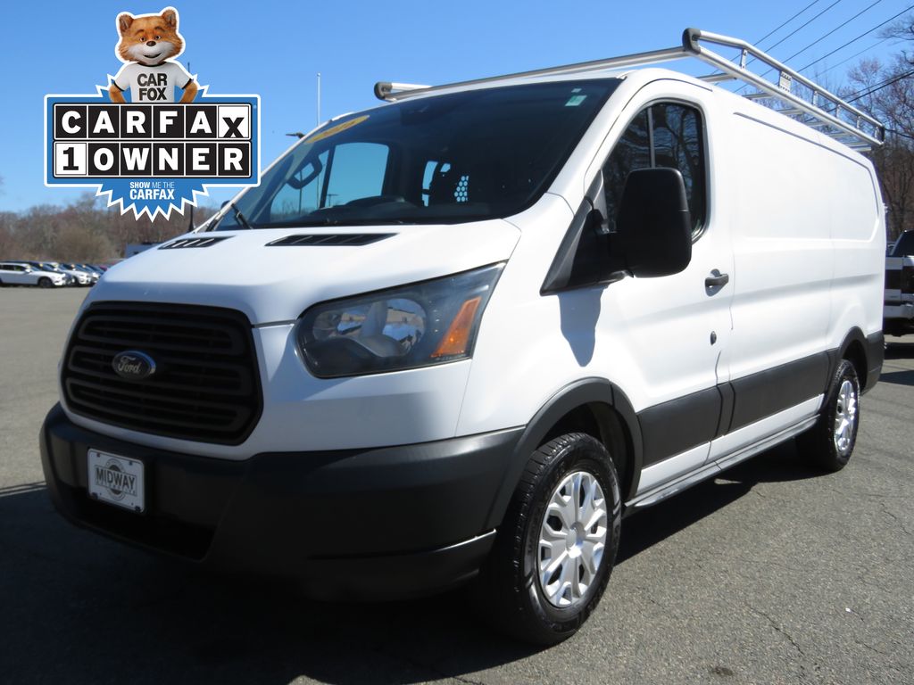 Oxford White 2016 Ford Transit Cargo 150 3dr SWB Low Roof with 60/40 Side Passenger Doors Van Rear-Wheel Drive 6-Speed Automatic Overdrive
