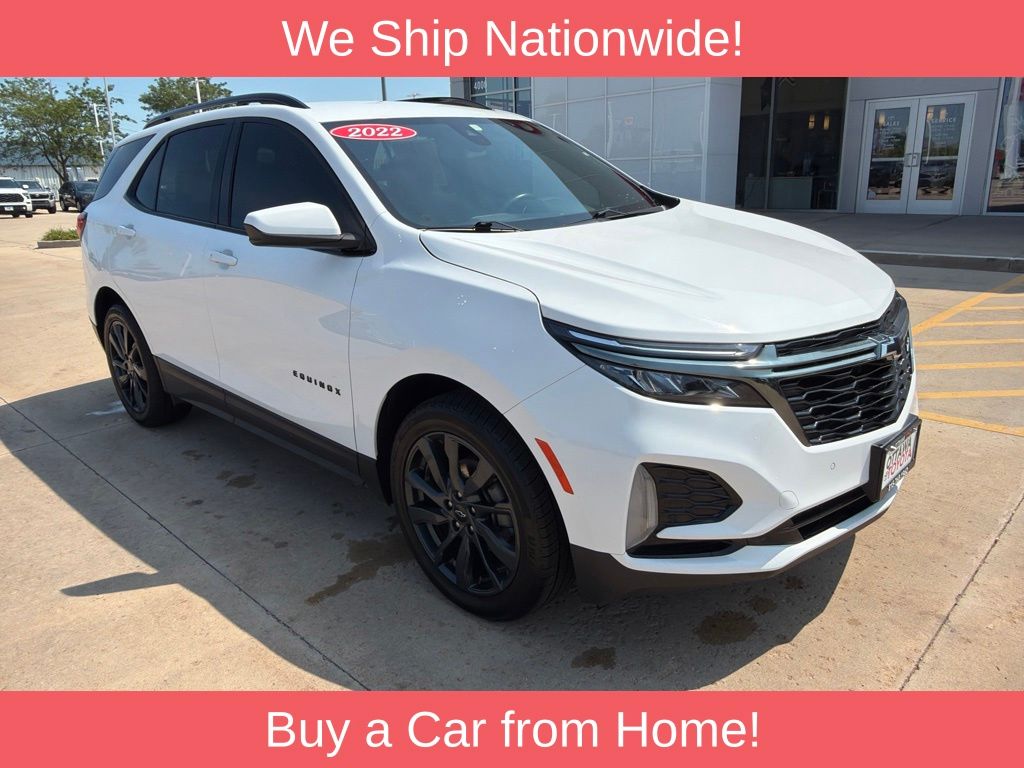 Summit White 2022 Chevrolet Equinox SUV / Crossover Four-Wheel Drive 6-Speed Automatic Overdrive