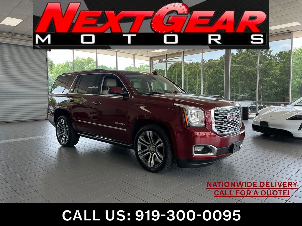 Crimson Red Tintcoat 2020 GMC Yukon SUV / Crossover Four-Wheel Drive 