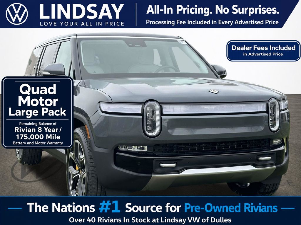 El Cap Granite 2024 Rivian R1S Adventure Quad Motor AWD SUV / Crossover All-Wheel Drive 1-Speed Automatic