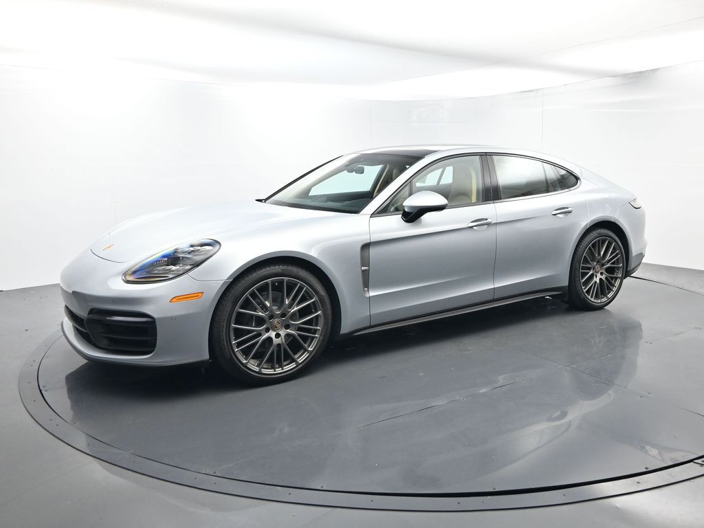 Dolomite Silver Metallic 2022 Porsche Panamera Platinum Edition RWD Sedan Rear-Wheel Drive 8-Speed Automatic