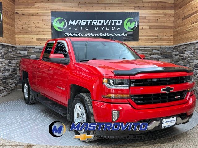 Red Hot 2017 Chevrolet Silverado 1500 Pickup Truck Four-Wheel Drive 6-Speed Automatic Overdrive