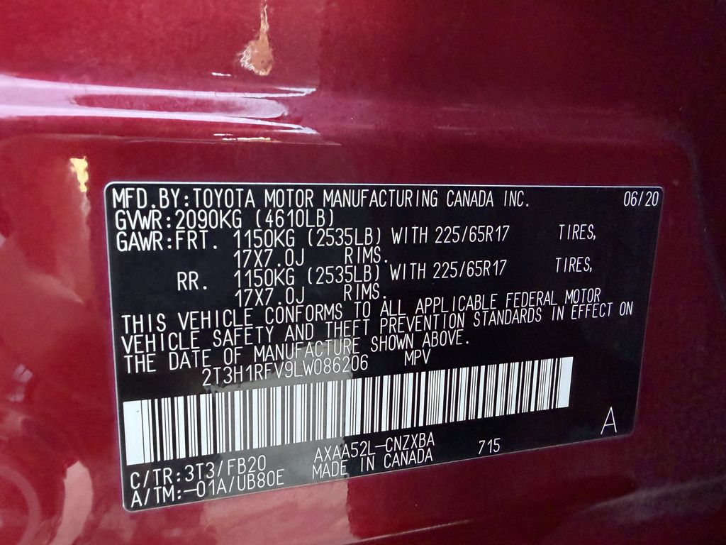 Used 2020 Toyota RAV4 SUV