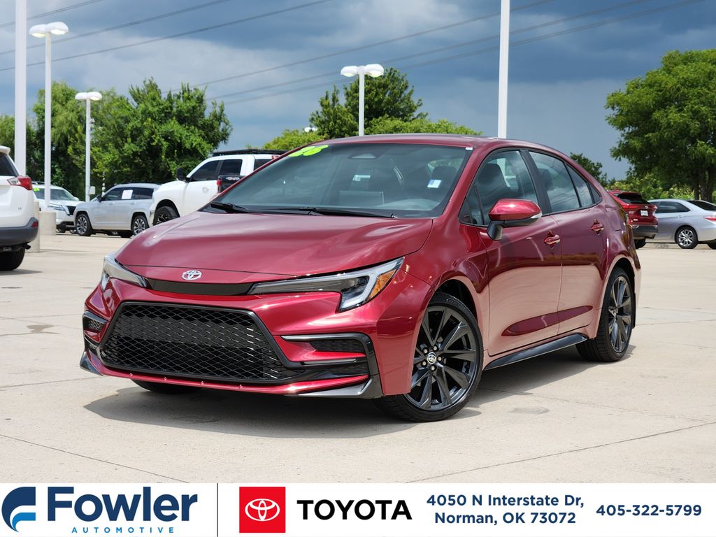 Pearl 2026 Toyota Corolla Sedan Front-Wheel Drive Continuously Variable Transmission