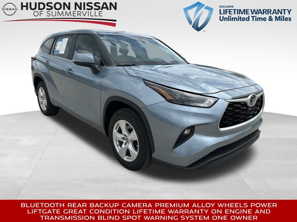 2023 Celestial Silver Metallic Toyota Highlander LE SUV