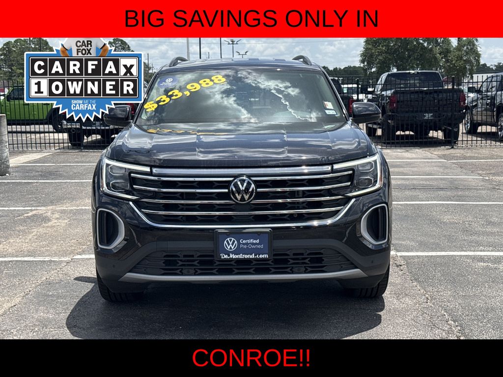 2024 Volkswagen Atlas 2.0T SE w/Technology Black at Cook Ford