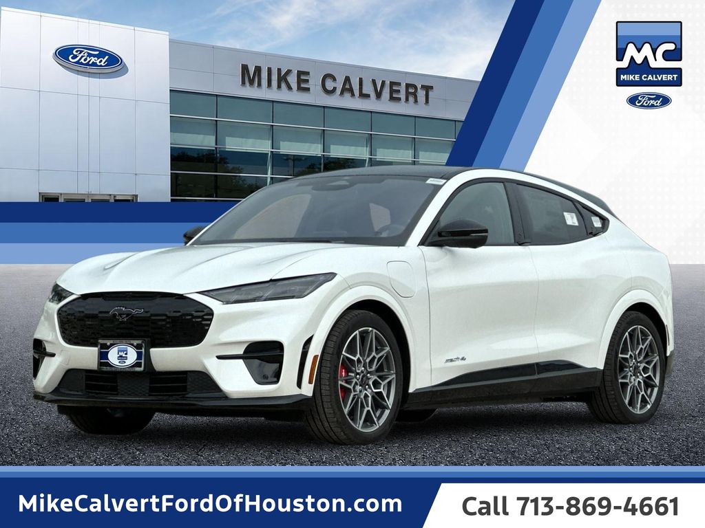 White Metallic 2026 Ford Mustang Mach-E SUV / Crossover All-Wheel Drive Automatic