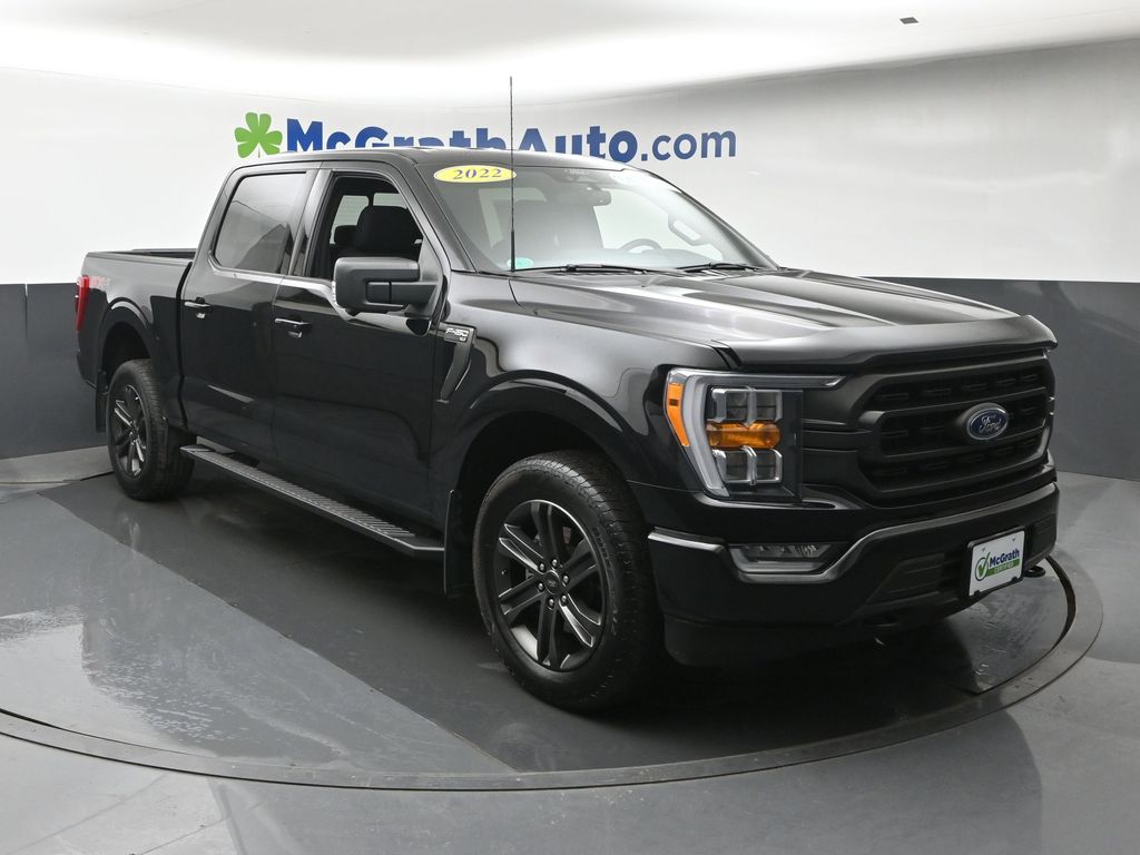 Certified Used 2022 Black Ford XLT image 2