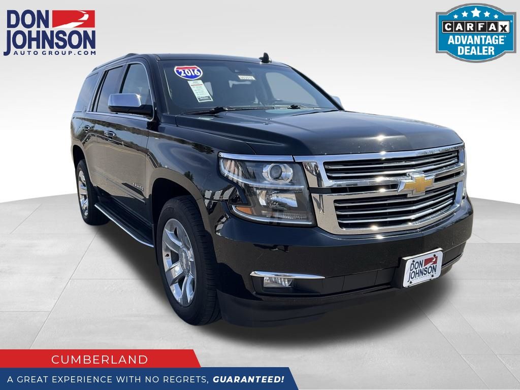 Black 2016 Chevrolet Tahoe LTZ 4WD SUV / Crossover Four-Wheel Drive 6-Speed Automatic Overdrive
