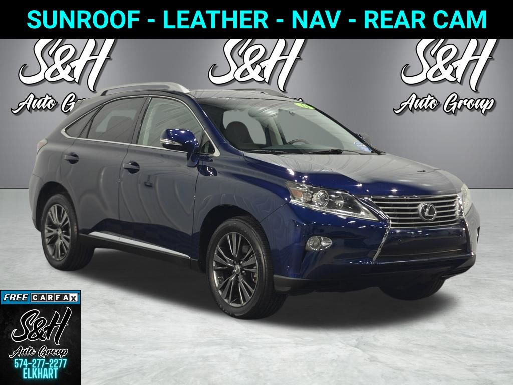Blue (Deep Sea Mica) 2014 Lexus RX SUV / Crossover Front-Wheel Drive 6-Speed Automatic
