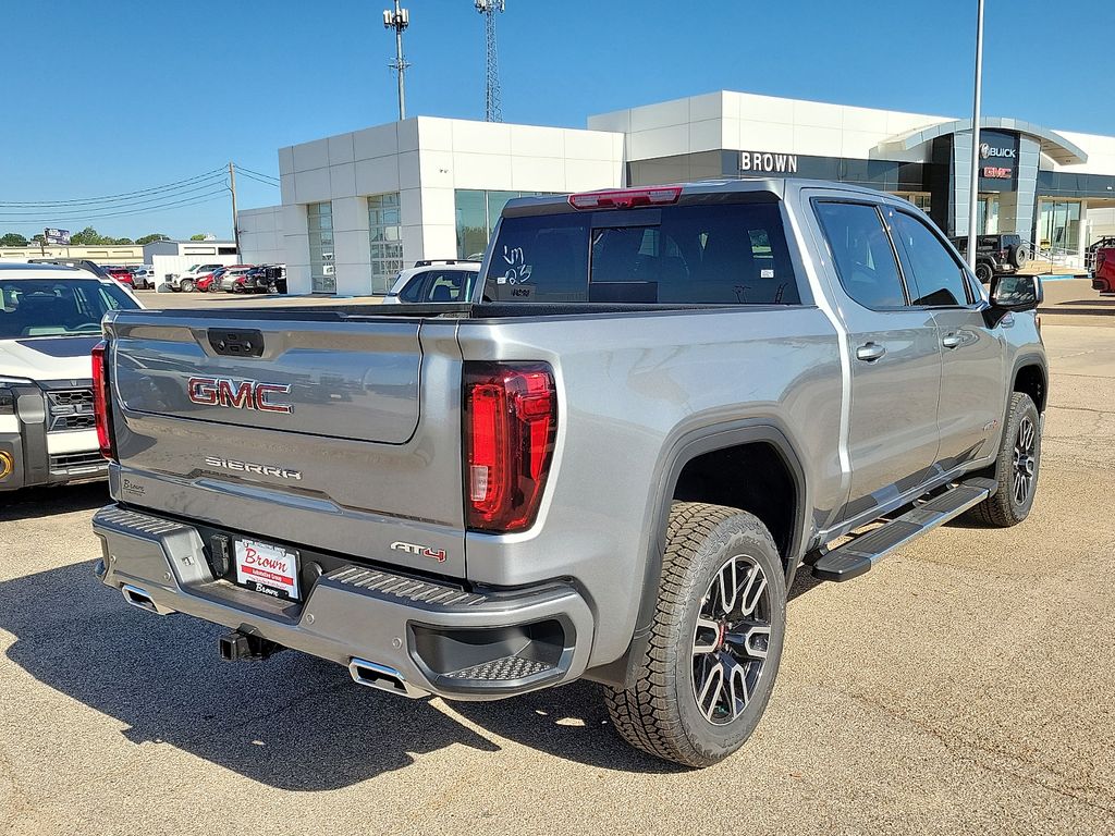 2026 GMC Sierra 1500 AT4 Silver at Brown Buick GMC