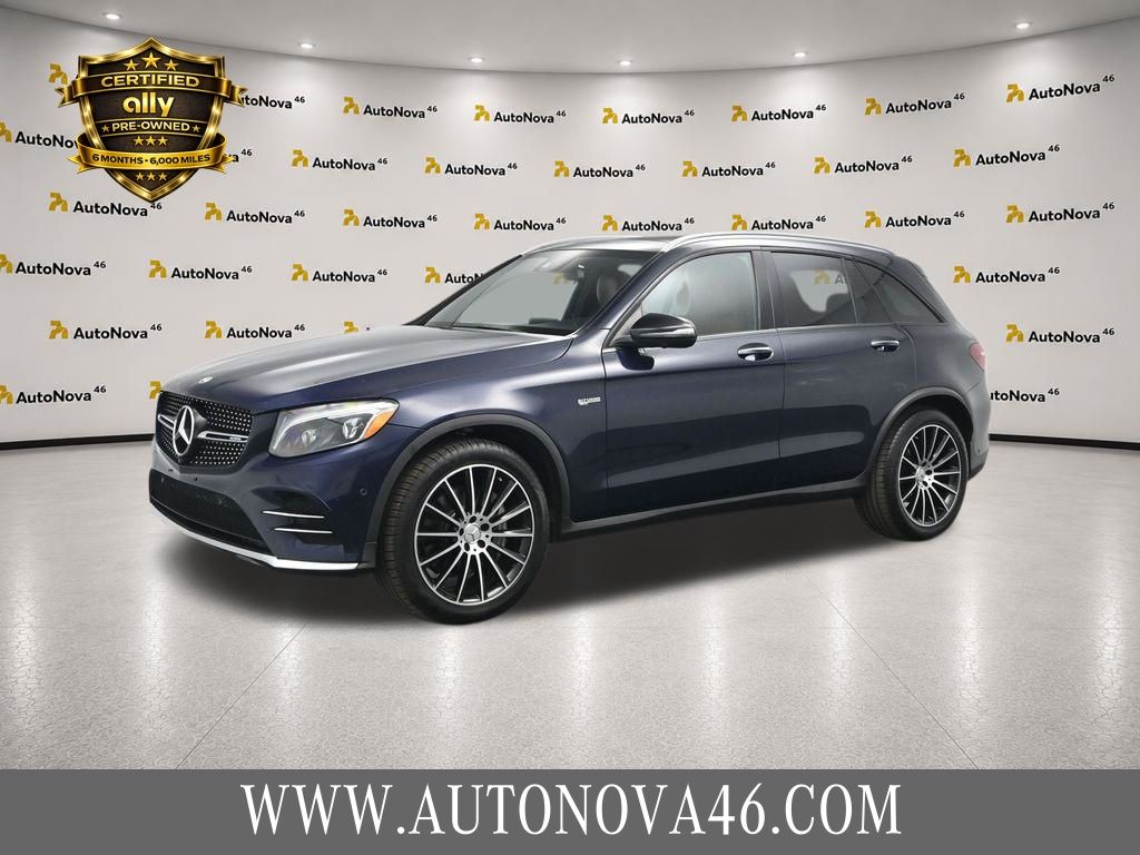 Blue 2018 Mercedes-Benz GLC SUV / Crossover All-Wheel Drive 9-Speed Automatic