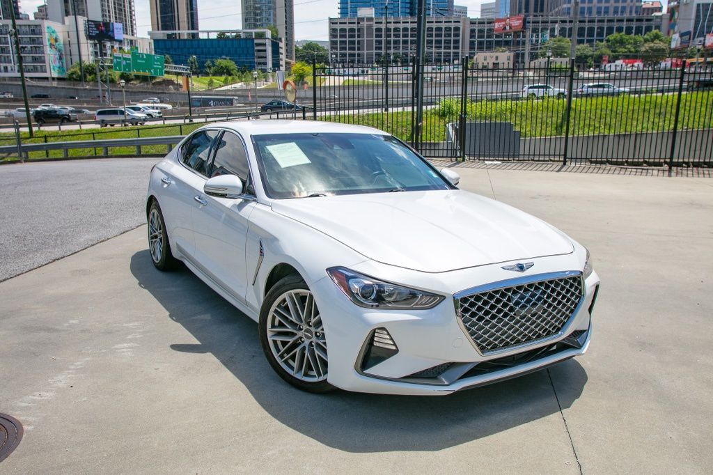 White 2020 Genesis G70 Sedan 8-Speed Automatic