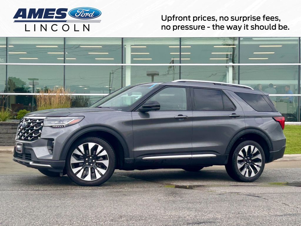 Gray Metallic 2025 Ford Explorer SUV / Crossover All-Wheel Drive Automatic