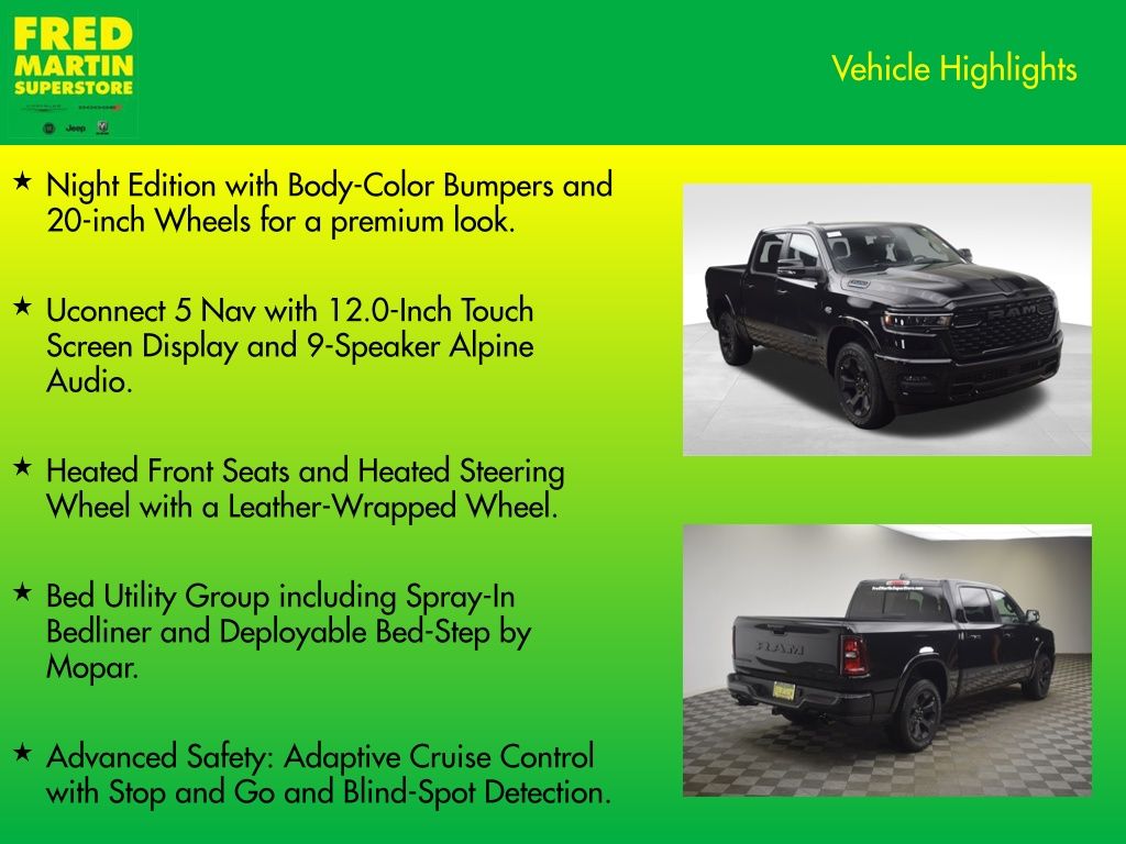 new 2026 Ram 1500 car, priced at $53,598