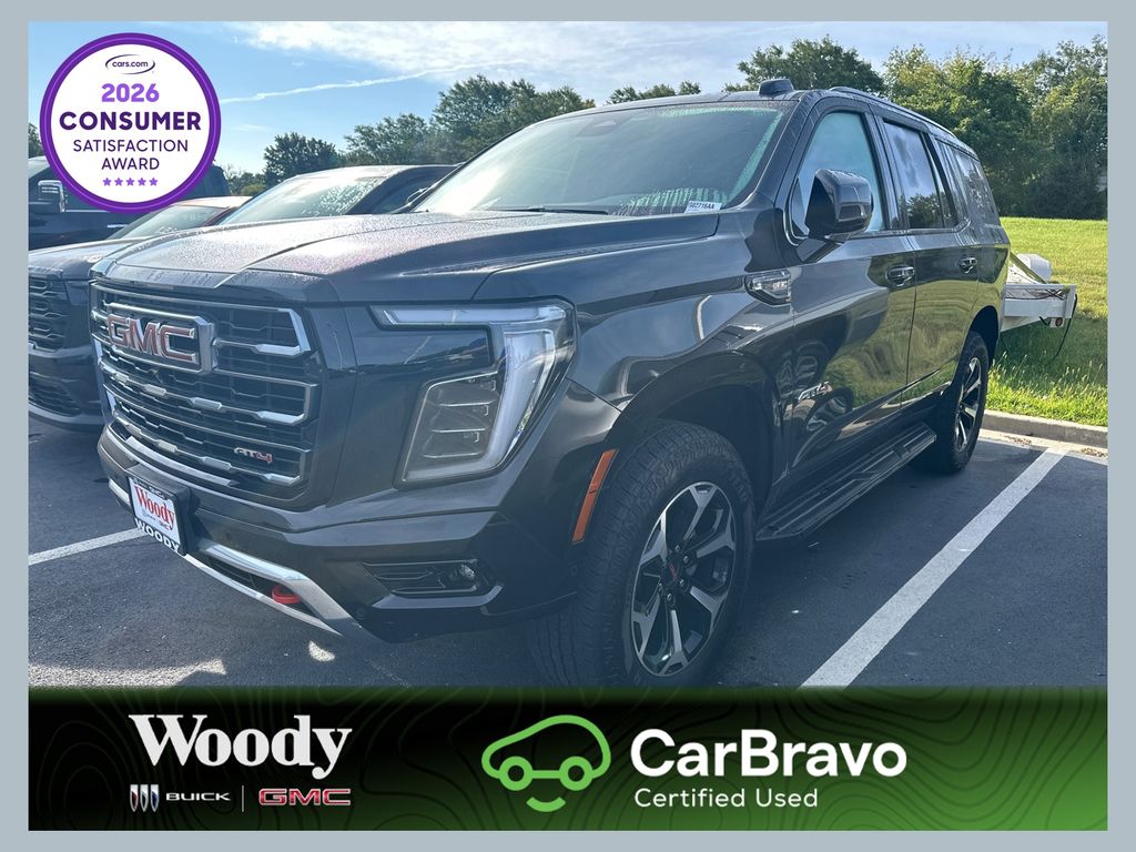 Onyx Black 2025 GMC Yukon SUV / Crossover Four-Wheel Drive