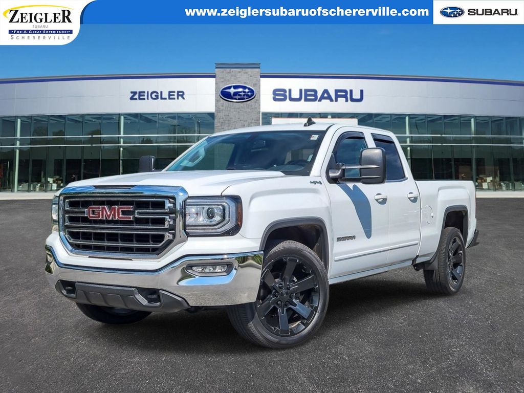 Summit White 2018 GMC Sierra 1500 Pickup Truck Four-Wheel Drive 6-Speed Automatic Overdrive