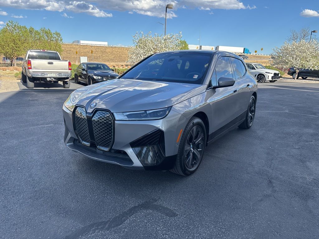 Oxide Gray Metallic 2024 BMW iX xDrive50 AWD SUV / Crossover All-Wheel Drive Automatic