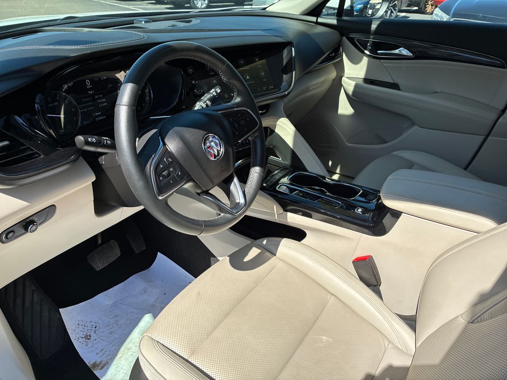 2023 Buick Envision Essence White at South Hills Kia
