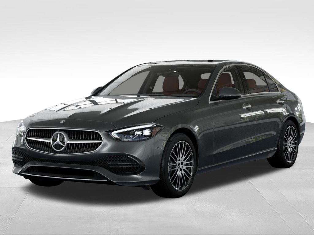 Gray 2026 Mercedes-Benz C-Class Sedan All-Wheel Drive 9-Speed Automatic