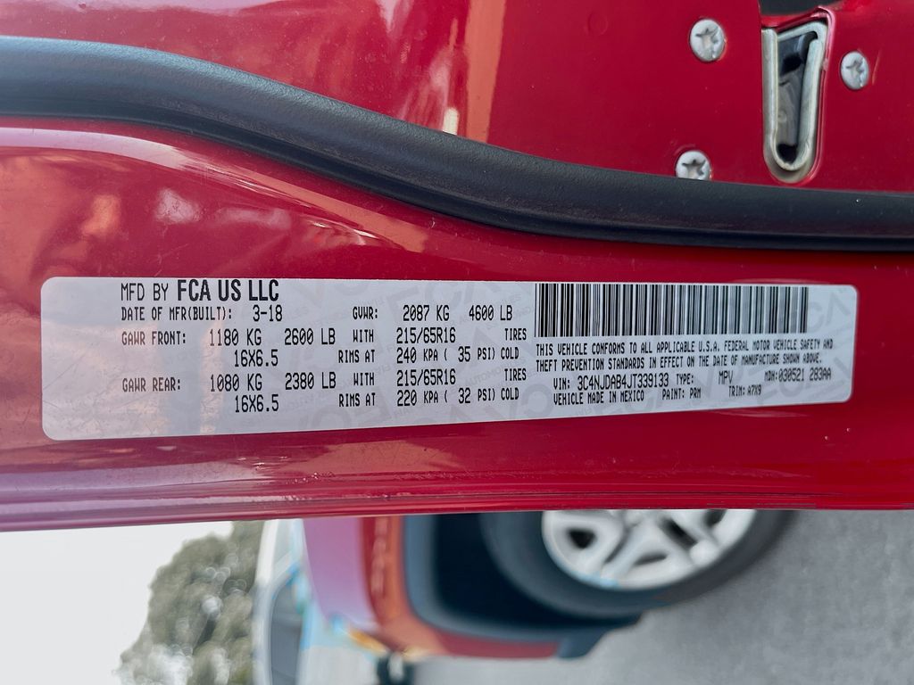 Used 2018 Red Jeep Sport image 14