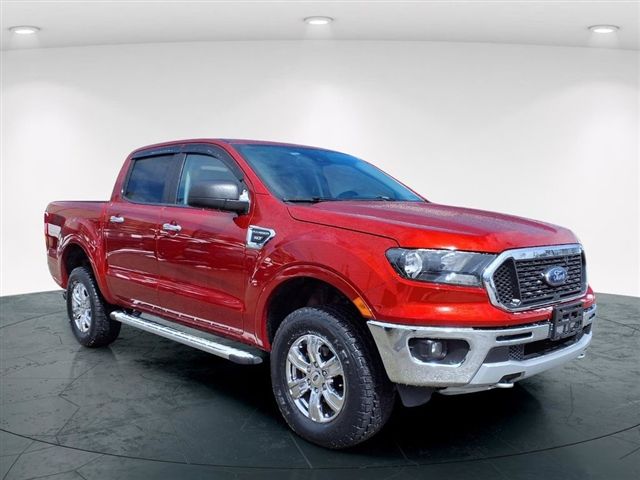 Hot Pepper Red Metallic Tinted Clearcoat 2023 Ford Ranger XLT SuperCrew 4WD Pickup Truck Four-Wheel Drive Automatic