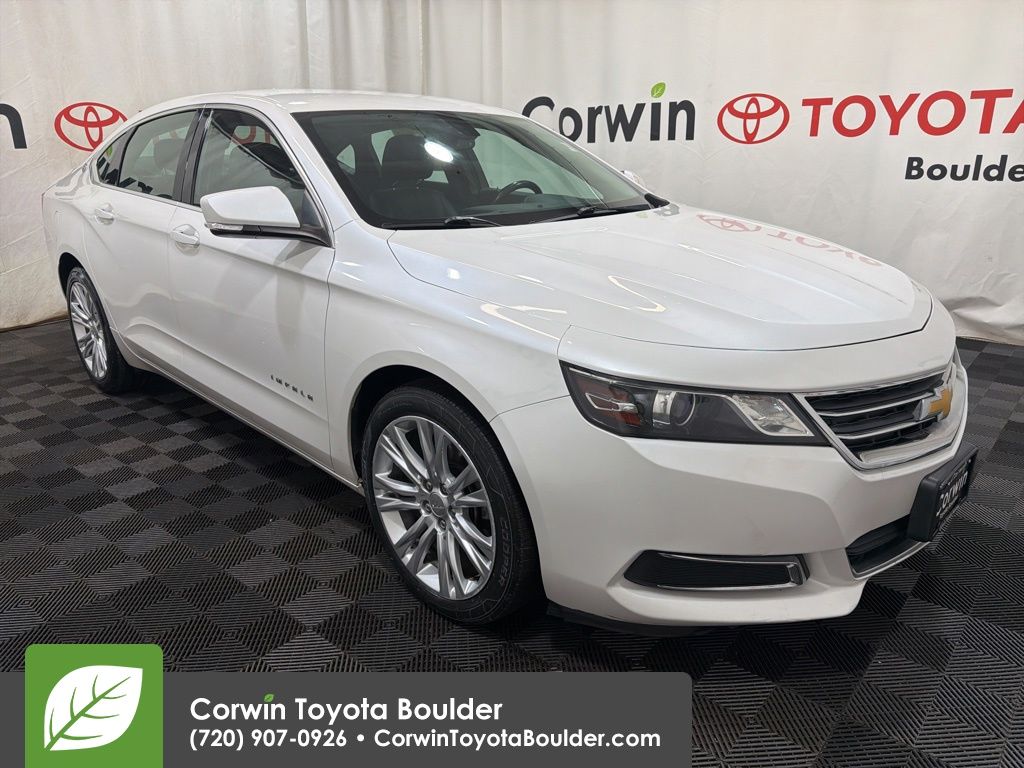 White (Iridescent Pearl Tricoat) 2016 Chevrolet Impala 1LT FWD Sedan Front-Wheel Drive 6-Speed Automatic