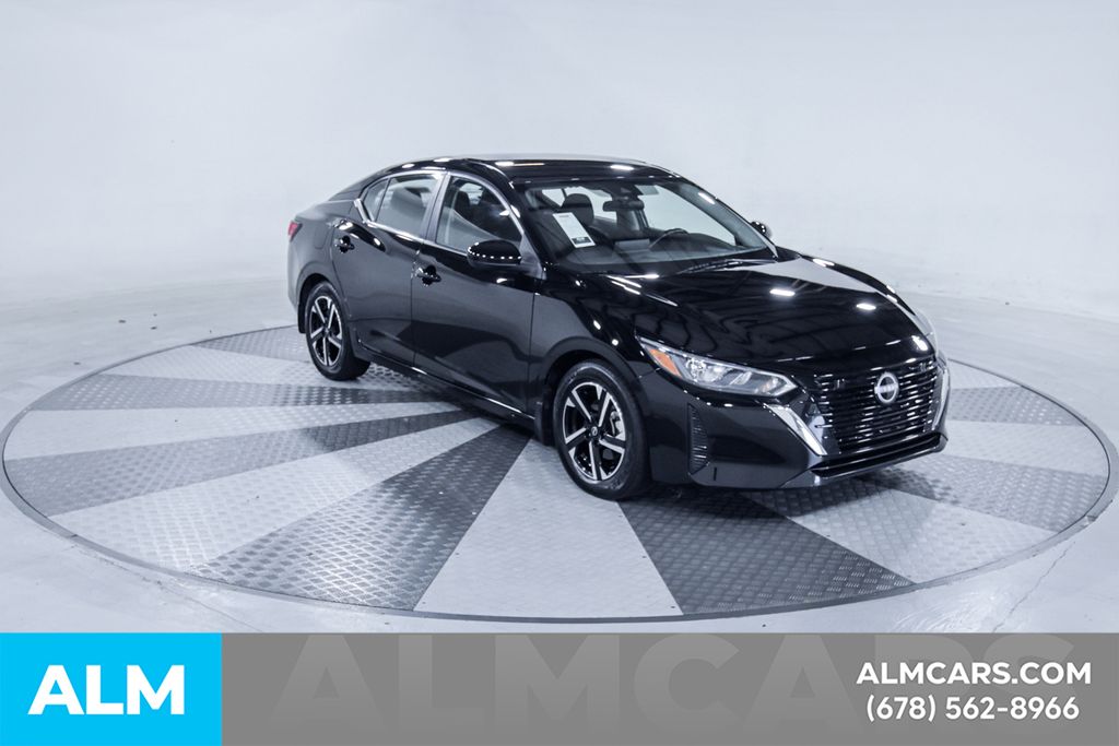 Used 2024 Black Nissan SV image 14