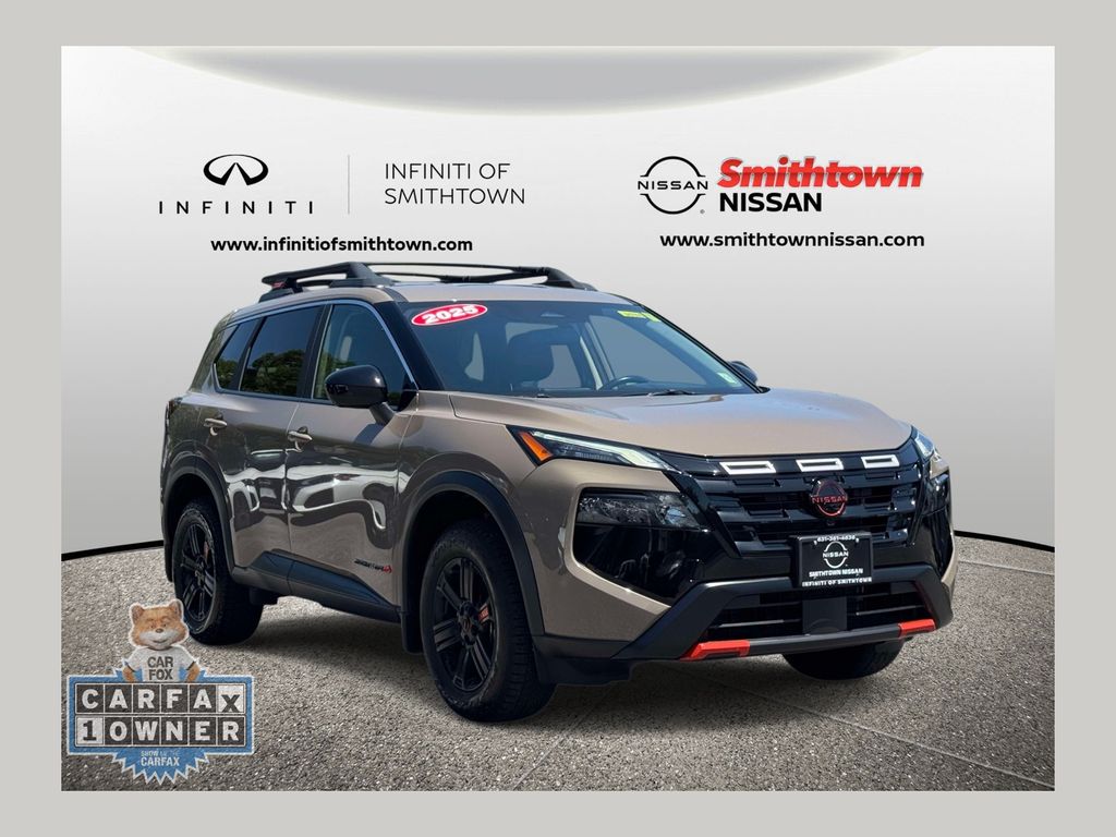 Baja Storm Metallic 2025 Nissan Rogue SUV / Crossover All-Wheel Drive Continuously Variable Transmission