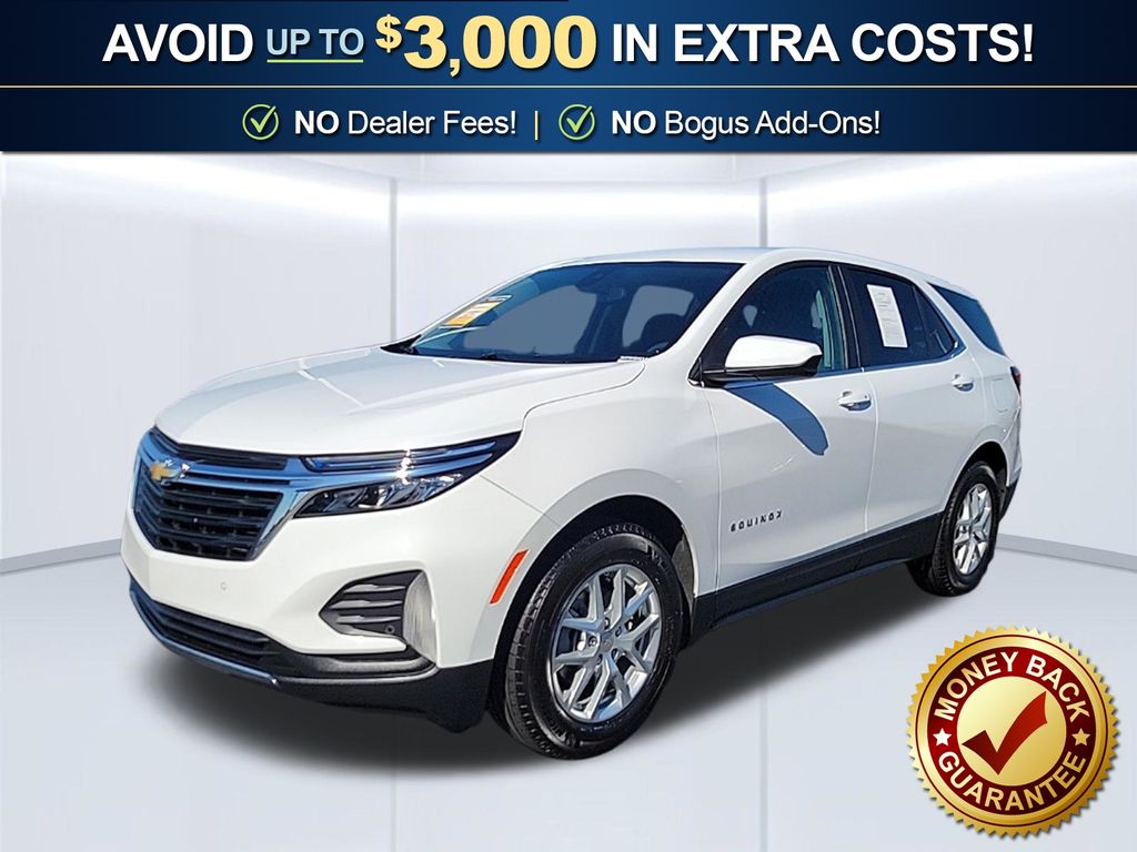 Summit White 2022 Chevrolet Equinox SUV / Crossover Front-Wheel Drive 6-Speed Automatic Overdrive