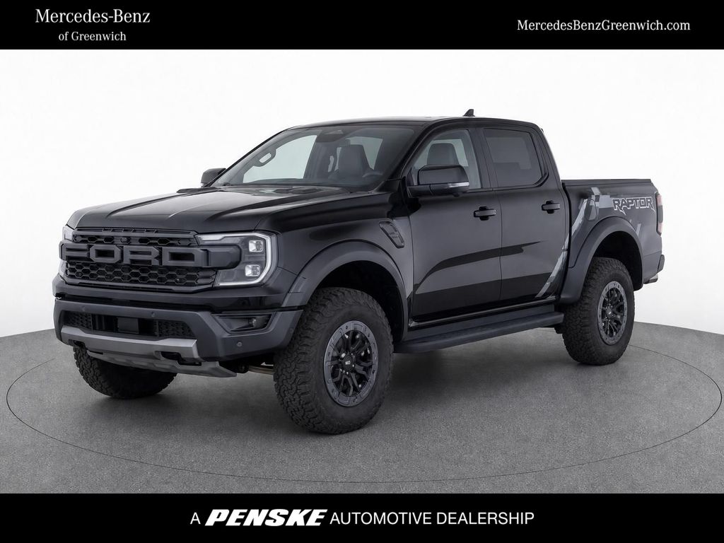 Shadow Black 2025 Ford Ranger Pickup Truck Four-Wheel Drive Automatic