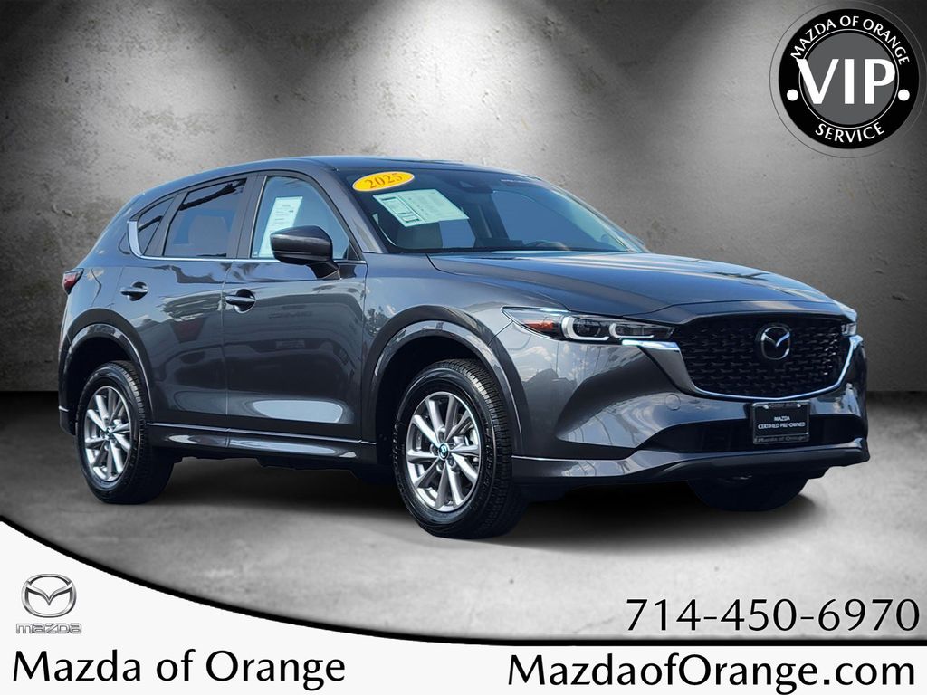 Machine Gray Metallic 2025 Mazda CX-5 SUV / Crossover All-Wheel Drive 6-Speed Automatic