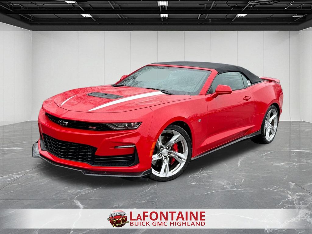 Red 2020 Chevrolet Camaro 2SS Convertible RWD Convertible Rear-Wheel Drive Automatic