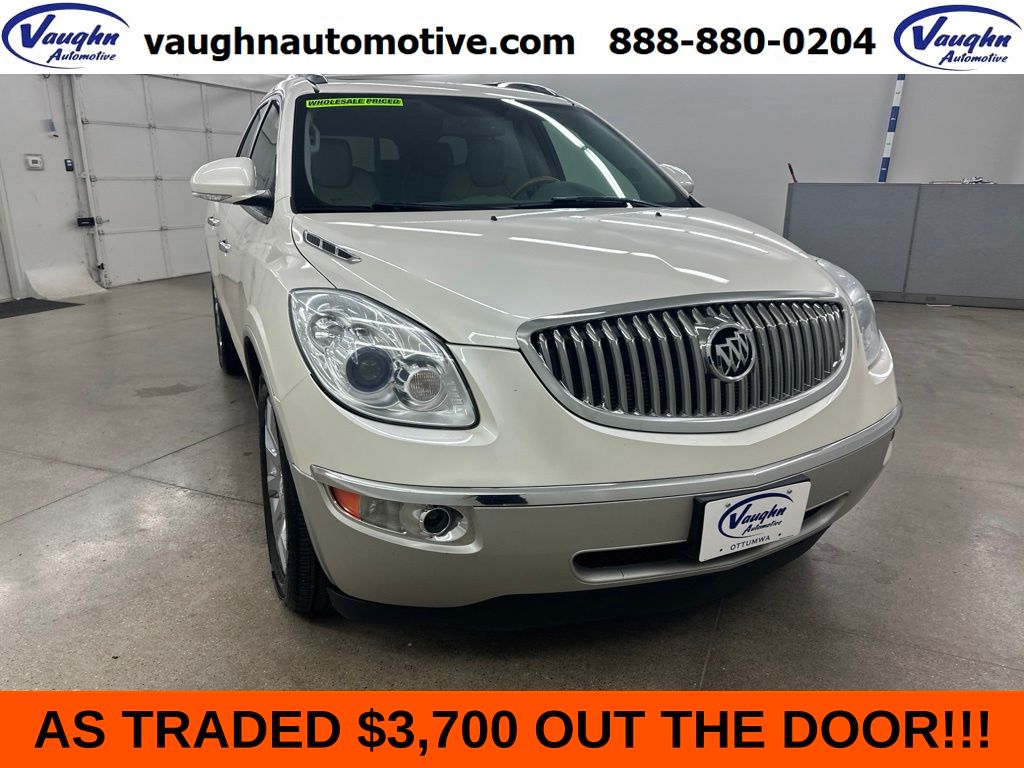 White Diamond Clearcoat 2012 Buick Enclave SUV / Crossover All-Wheel Drive 6-Speed Automatic