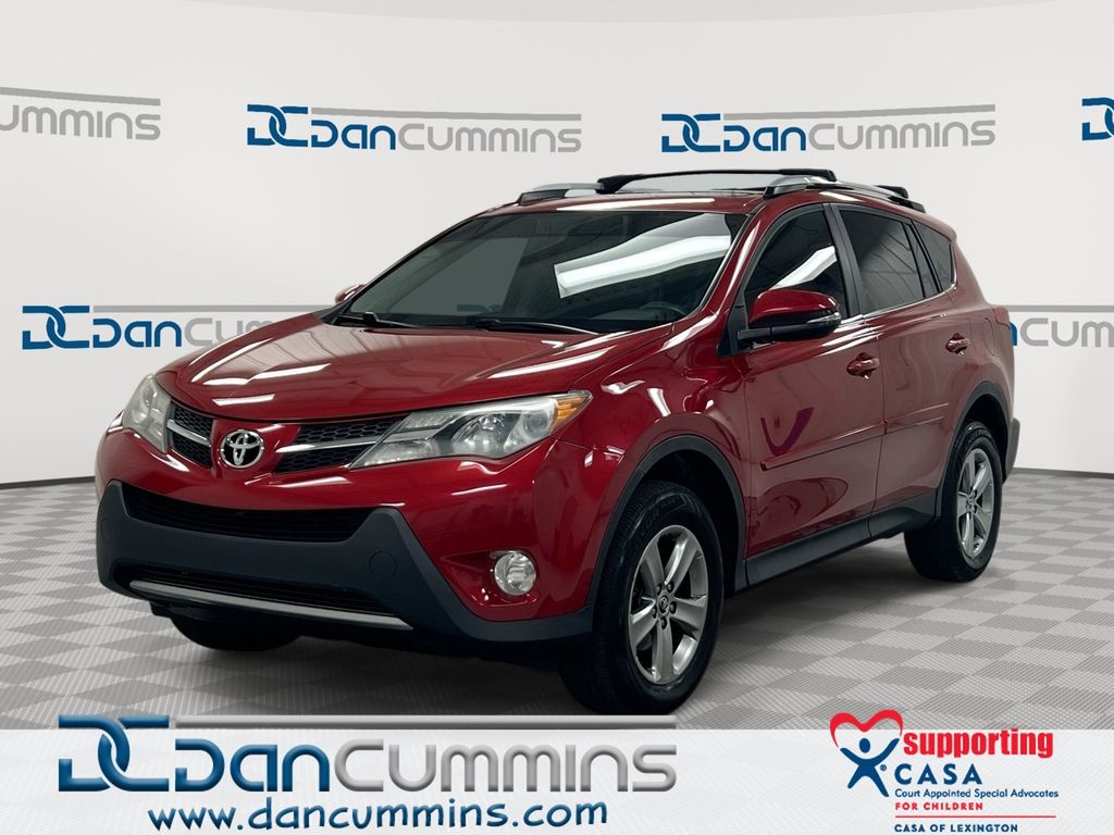 Barcelona Red Metallic 2015 Toyota RAV4 SUV / Crossover All-Wheel Drive 6-Speed Automatic