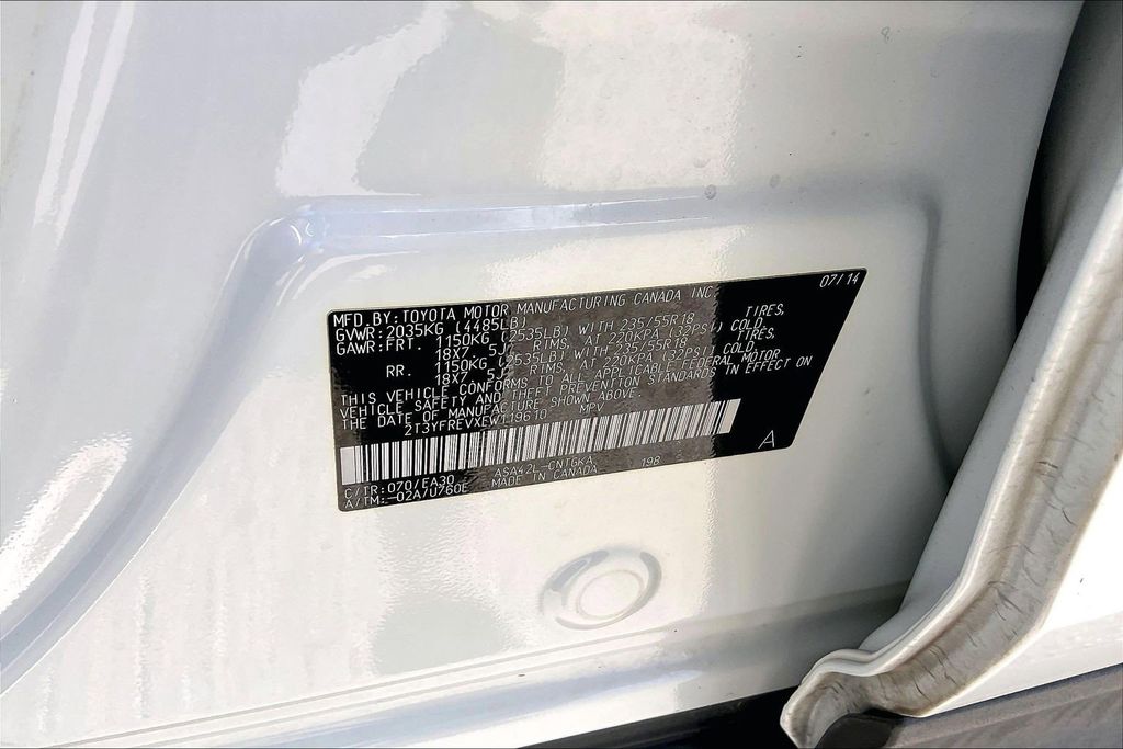 Used 2014 Toyota RAV4 Limited 4D Sport Utility