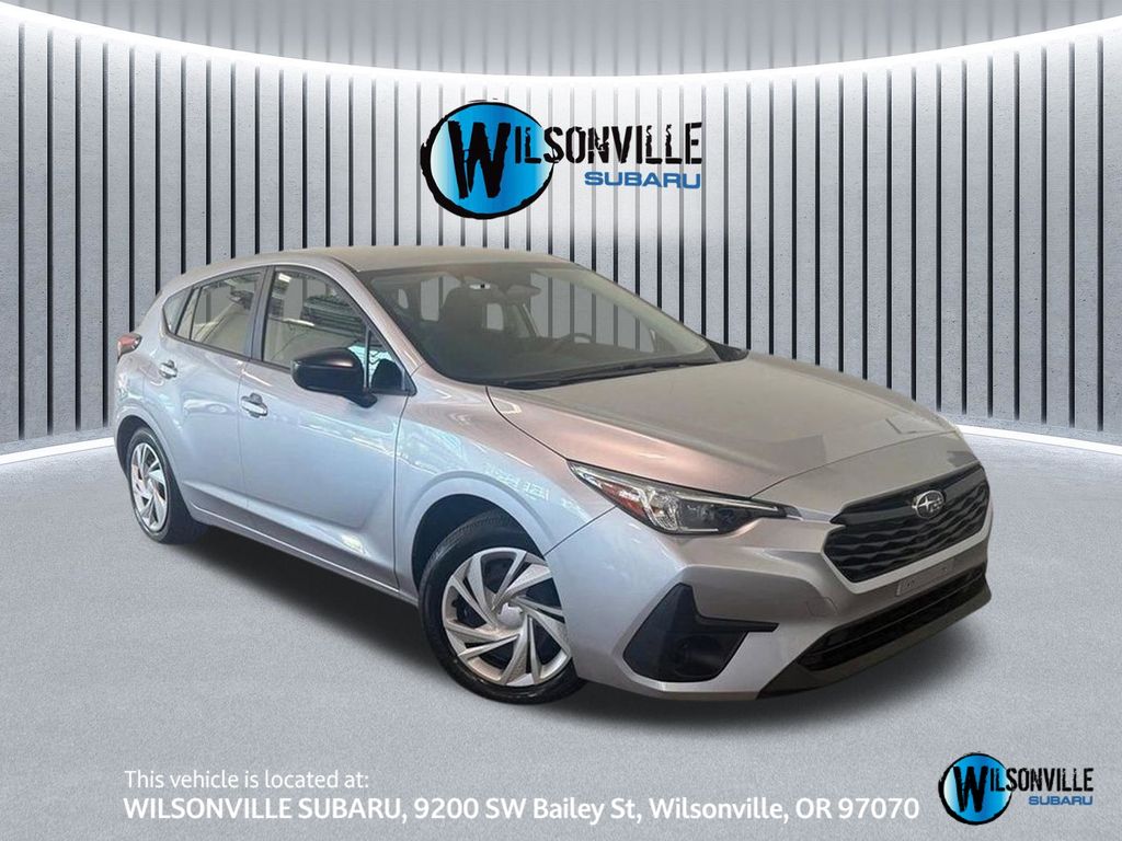 Ice Silver Metallic 2024 Subaru Impreza Wagon All-Wheel Drive Continuously Variable Transmission