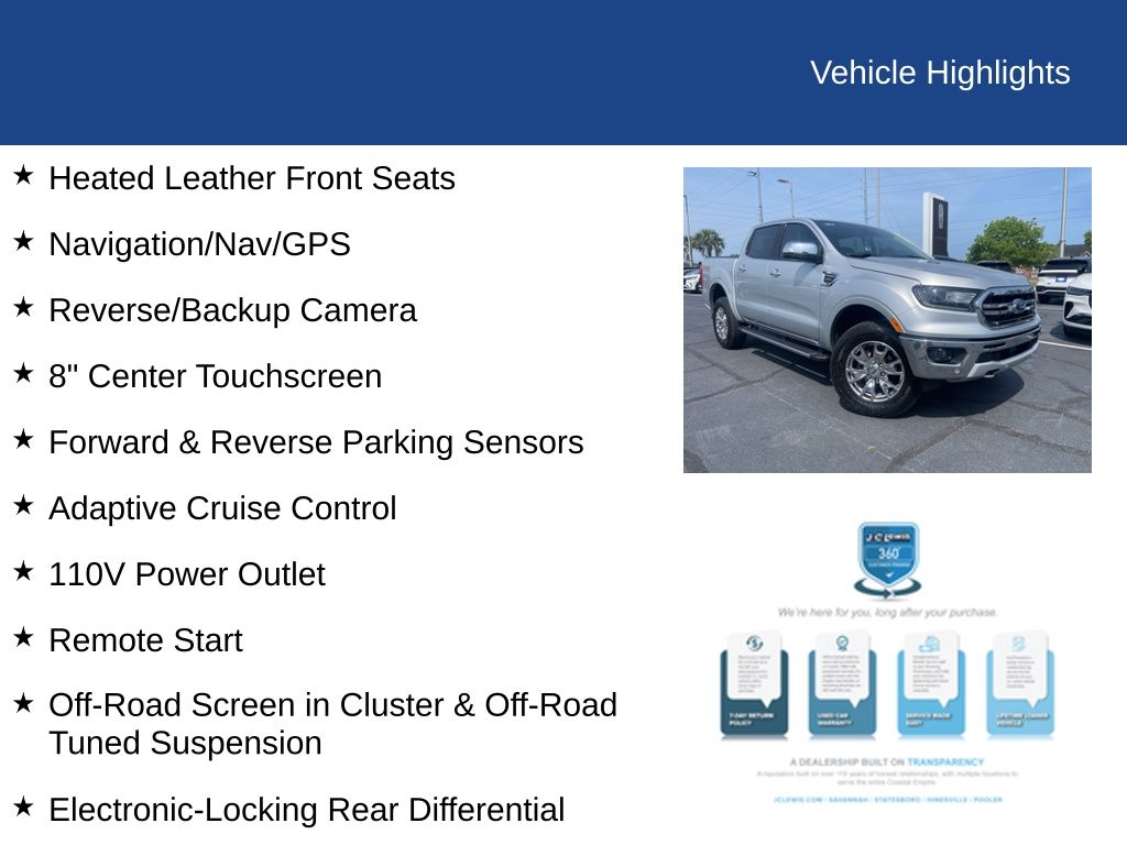 2019 Ford Ranger Lariat