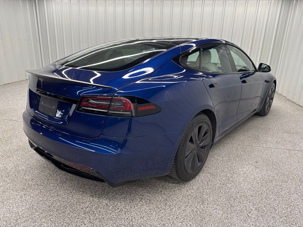 2022 Tesla Model S Plaid Blue at Ultimate Motorsports