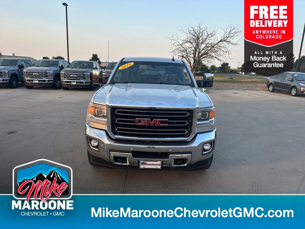 Quicksilver Metallic 2016 GMC Sierra 2500HD Pickup Truck Four-Wheel Drive 6-Speed Automatic