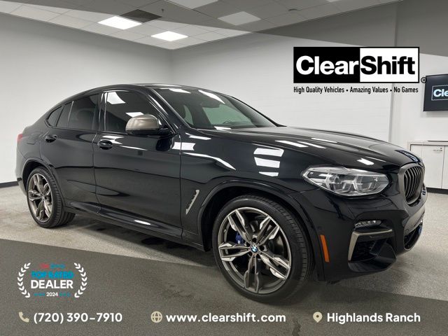 Black Sapphire Metallic 2020 BMW X4 M40i AWD SUV / Crossover All-Wheel Drive 8-Speed Automatic